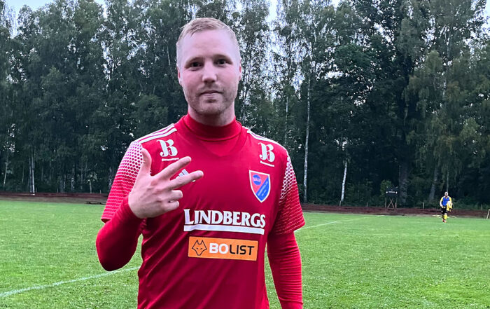 Bergkvara AIF - Adam Johansson, hattrick mot Flerohopps GoIF, 2024-08-22